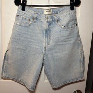 AGOLDE Split Bermuda Short